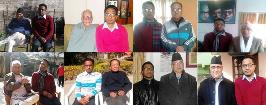 Meeting with Prime Ministers of Nepal