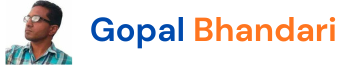 Gopal Bhandari Logo